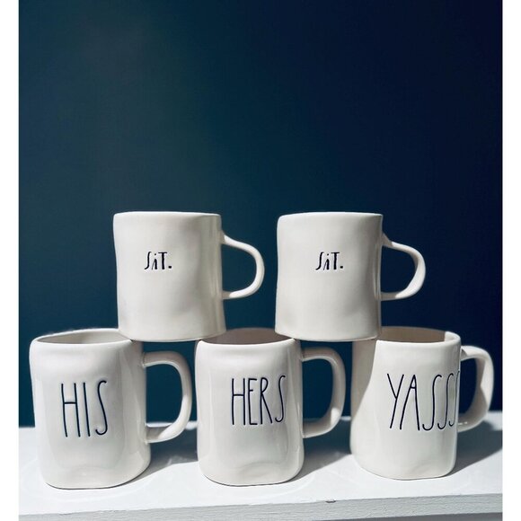 Rae Dunn Assorted Ceramic Mugs --SOLD SERERATLY - Picture 2 of 11